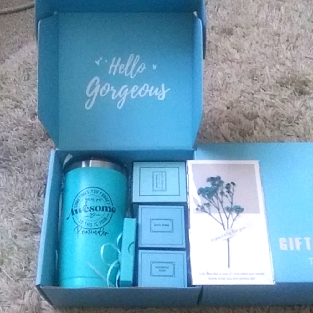 Women's Gift Box Set - Awesome Teal color